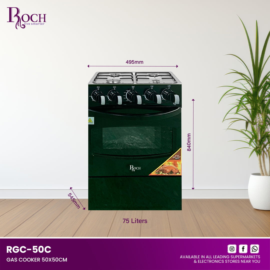 ROCH GAS Cooker 50X50CM (RGC-50C)